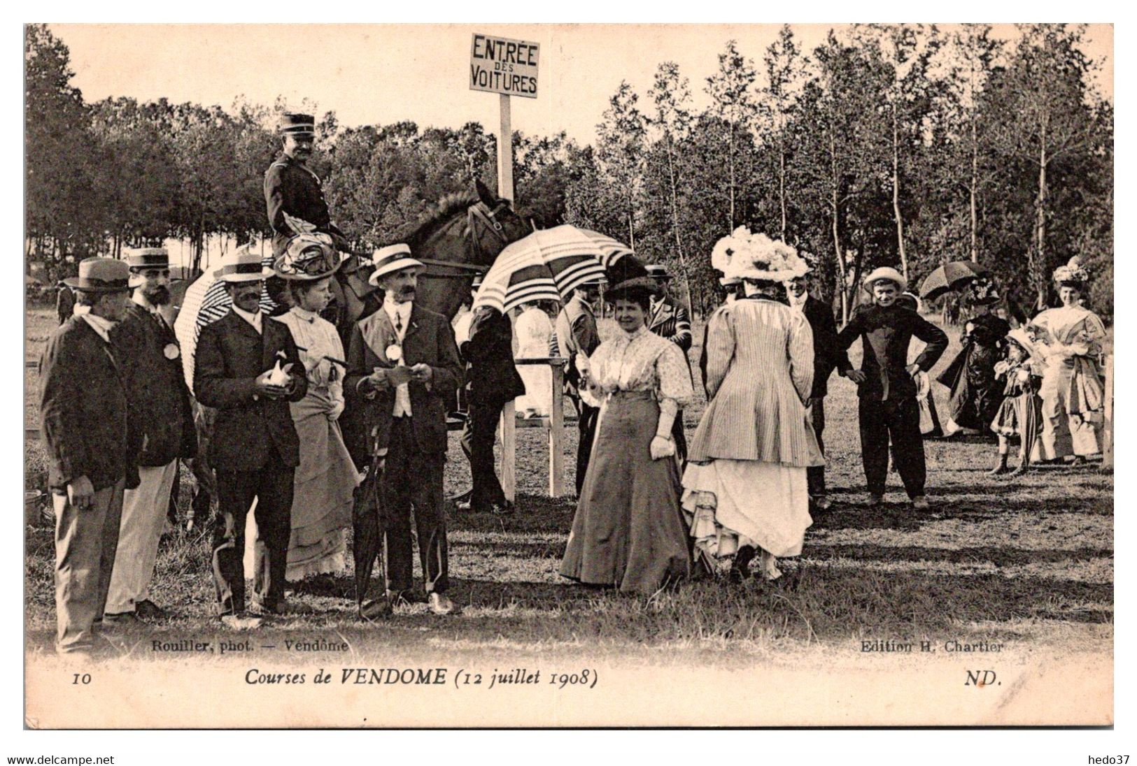 Vendôme - Courses 12 Juillet 1908