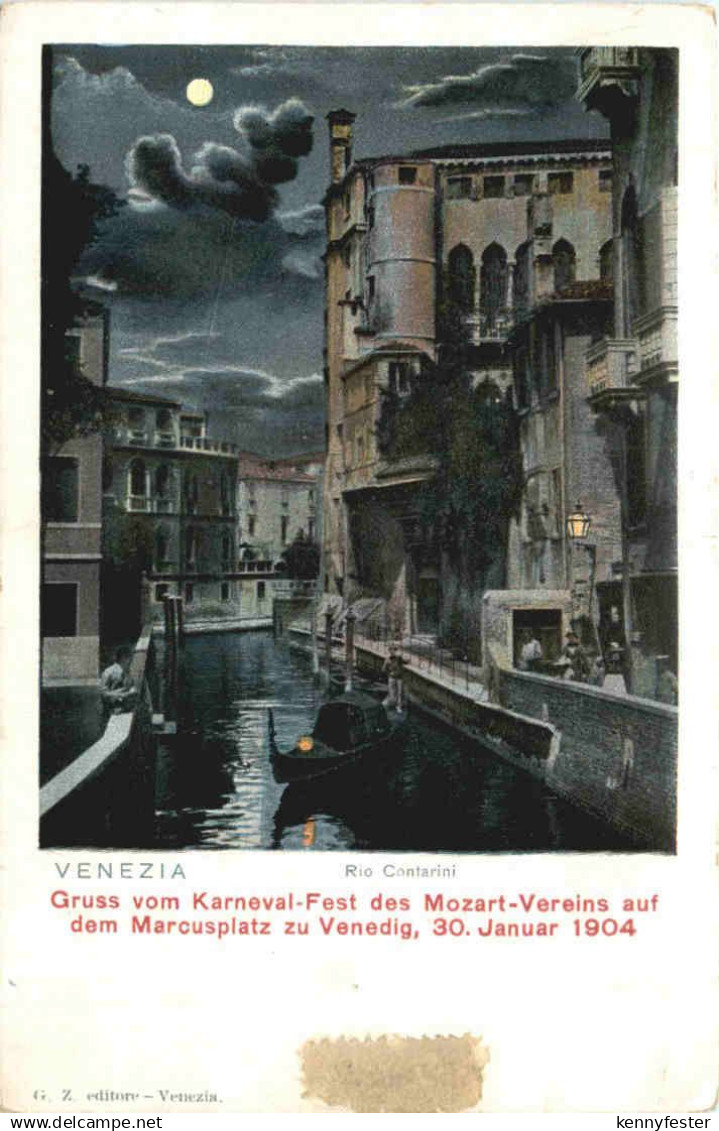 Venezia - Rio Contarini - Karneval Fest Mozart Verein 1904