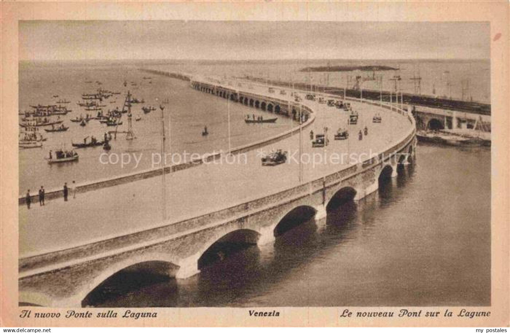 VENEZIA Venedig Venice Venise IT Il nuovo Ponte sulla Laguna