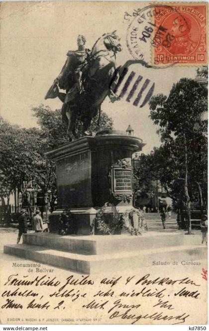 Venezuela - Caracas - Monumento de Bolivar