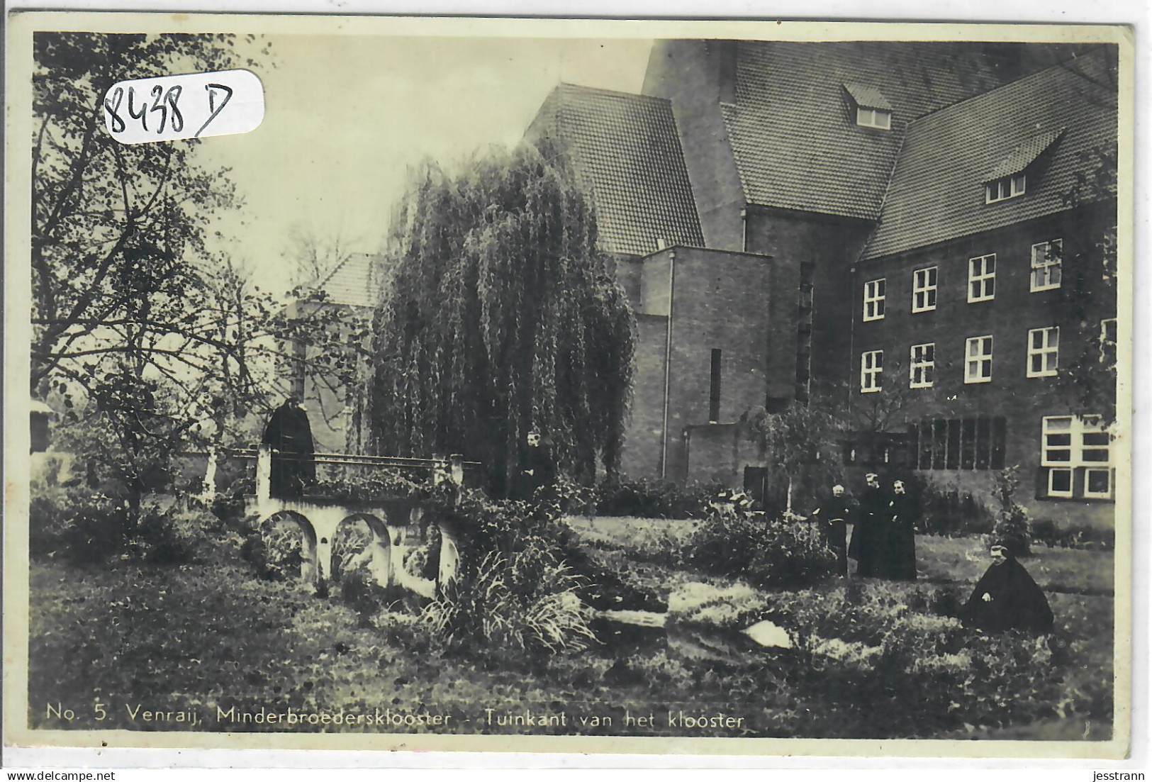 VENRAY- VENRAIJ- MINDERBROEDERSKLOOSTER- TUINNKANT VAN HET KLOOSTER- ANIME