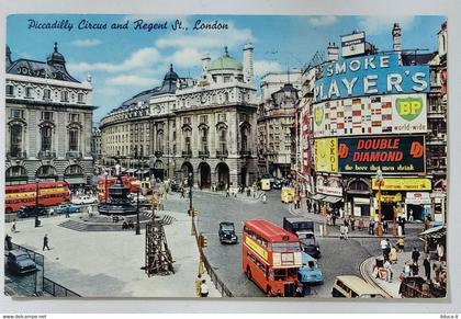 14020 Cartolina - Londra - piccadilly circus - VG 1968