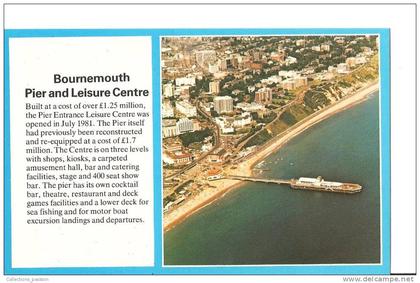 CP, Angleterre, Bournemouth, Pier and Leisure Centre, vierge