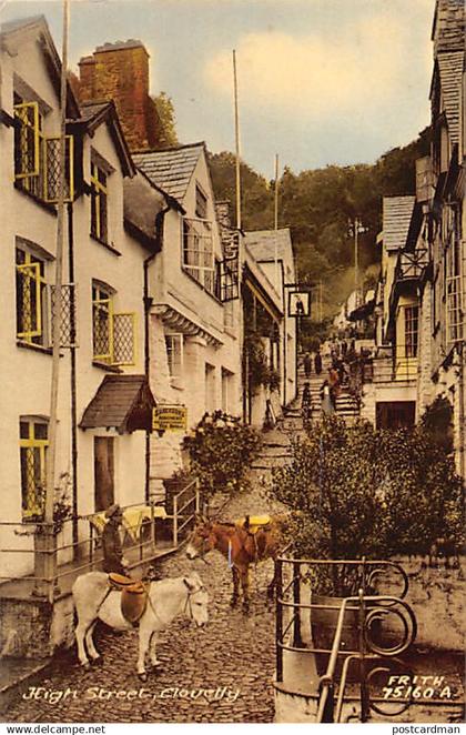 England - CLOVELLY - High Street