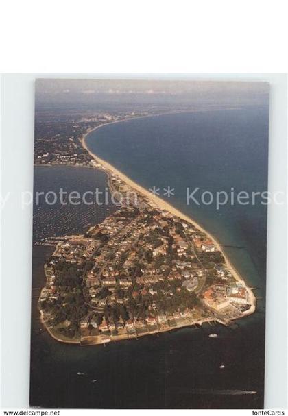 72134609 Poole Dorset Sandbank Poole Dorset Air view