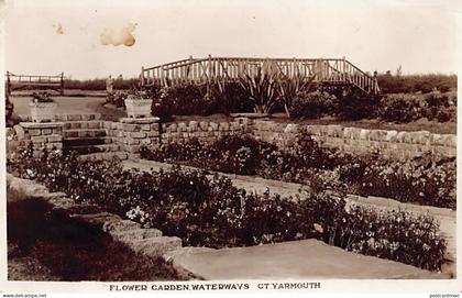 England - Norf - GREAT YARMOUTH Flower Garden Waterways