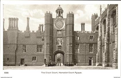 11487313 Hampton Court Hampton Court Palace the Clock Court