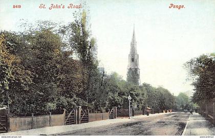 England - PENGE St John's Road