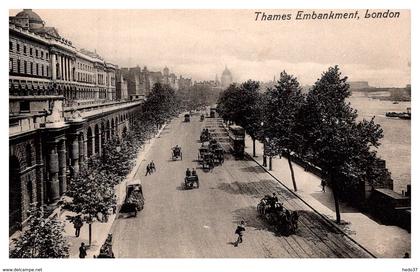 Royaume Uni - Londres - Thames Embankment