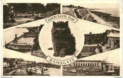 CPA Carte Postale  Royaume Uni Ramsgate Good Luck from Ramsgate multi vues  VM45793