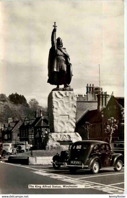 Winchester - King Alfred Statue