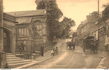 holywell , flintshire , wales * the well hill * street * pays de galles