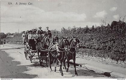 Jersey - A Jersey car - Publ. Albert Smith Ltd. 324