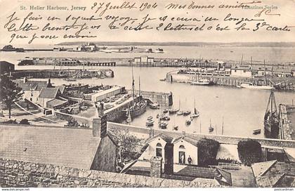 Jersey - ST. HELIER - The harbour - Publ. Valentine Series