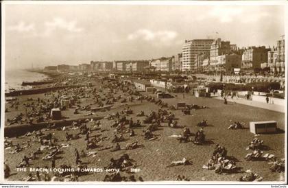 11193690 Hove UK Beach looking towards Hove