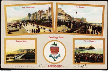 1906. Greetings from EASTBOURNE EASTBOURNE AU 31 06. - JF194340