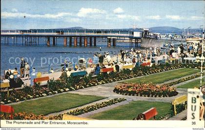 72468957 Morecambe Lancashire Promenade and Pier Entrance Morecambe Lancashire