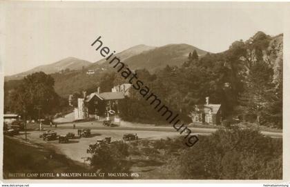 Malvern - British Camp Hotel & Malvern Hills - Foto-AK