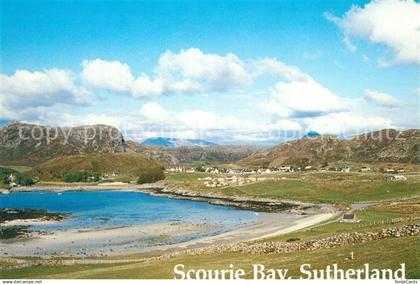 73358194 Sutherland Caithness & Sutherland Scourie Bay Landscape Sutherland Cait