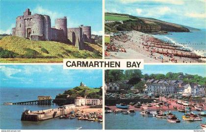 74000584 Carmarthenshire Wales UK Kidwelly Castle The Harbour Tenby The Beach Am