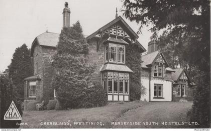 Ffestiniog Merionethshire Wales Merseyside Youth Hostel Old Postcard