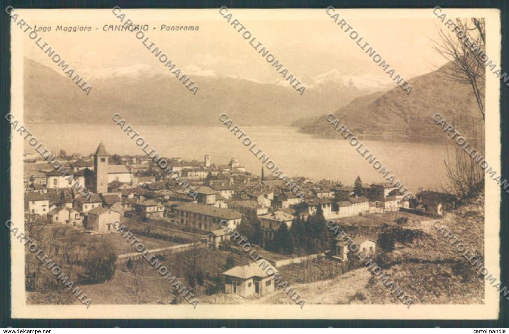 Verbania Cannobio cartolina ZQ8162