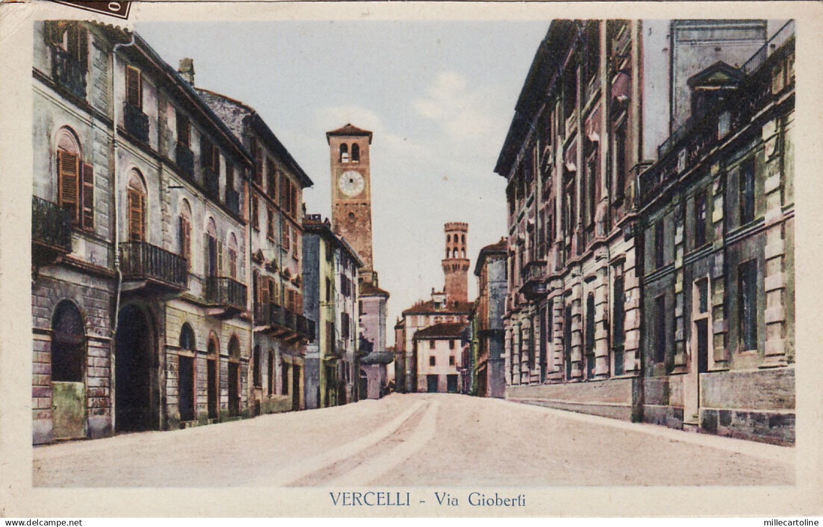 #VERCELLI: VIA GIOBERTI