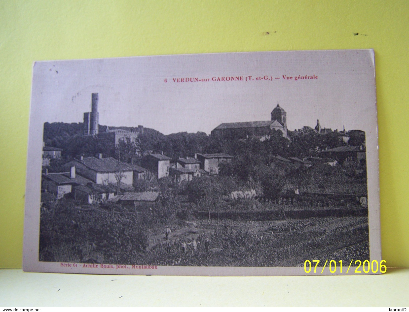 VERDUN-SUR-GARONNE (TARN ET GARONNE) VUE GENERALE