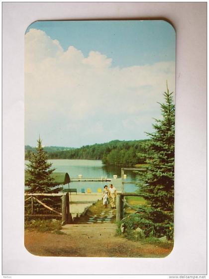 Catskill  Mountain  Grossinger Lake  1950´s  VF    D23111