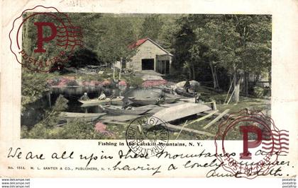 EEUU // USA. FISHING IN THE CATSKILL MOUNTAINS, NY