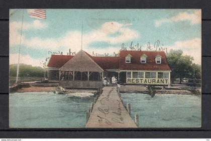 Etats Unis - Long Island - The shoreham, Sayville - Restaurant - Colorisée