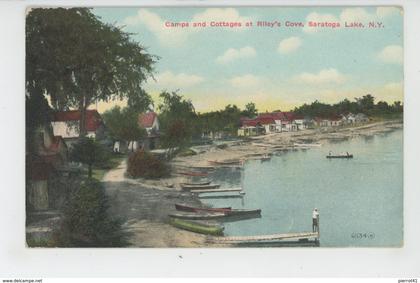 U.S.A. - NEW YORK - SARATOGA SPRINGS - Camps and Cottages at Riley's Cove, SARATOGA LAKE