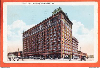 32437 Rare ⭐ BALTIMORE Md-Maryland USA ◉ COCA-COLA Building ◉ 1927 Veuve LARUE 82 rue Tourneville Le Havre