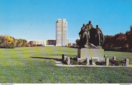 Bismarck ND - Pioneer Family , State Capitol Grounds