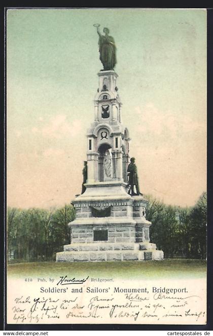 AK Bridgeport, CT, Soldiers` and Sailors` Monument