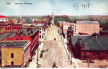 CHEYENNE (WY) Bird's eye view