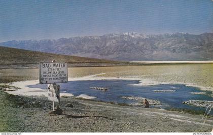 Bad Water Point , Death Valley CA 1954