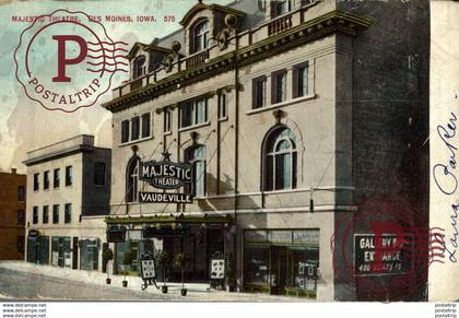 DES MOINES. IOWA. MAJESTIC THEATRE