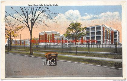 1923 Ford Hospital Detroit Michigan