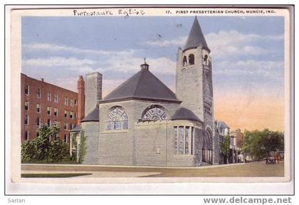 IN , INDIANA , MURCIE , First presbyterian church