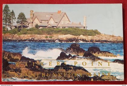 Carte- Walkerr's Point Kennebunkport, Maime -