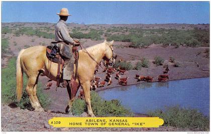 ABILENE, KANSAS - Home Town of General "Ike"