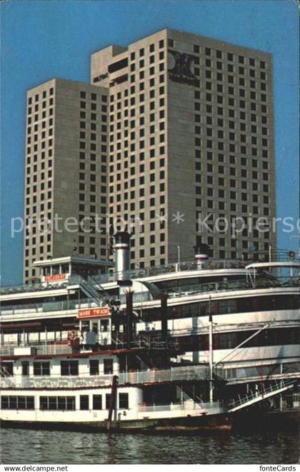 72167542 New Orleans Louisiana The New Oerleans Hilton Hotel Steamboats