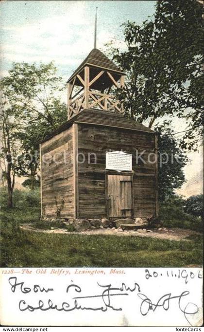 11700735 Lexington Massachusetts Old Belfry