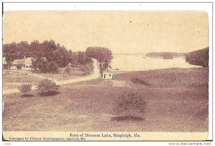 MAINE (ME). - Foot of Mousam lake, Shapleigh.