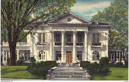 Carte POSTALE  Ancienne  de  MONTGOMERY - Governor's Mansion