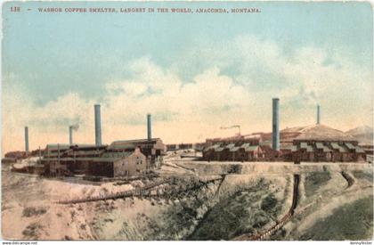 Anaconda - Montana - Washoe Copper Smelter