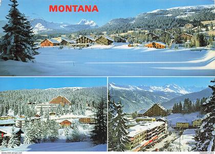 SUISSE MONTANA HIVER SUR MONTANA