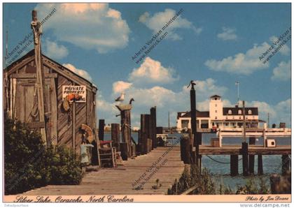 OCRACOKE North Carolina NC : Silver Lake US Coast Guard Station