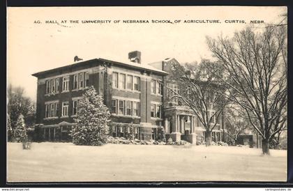 AK Curtis, NE, Ag. Hall at the University of Nebraska School of Agriculture